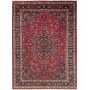 Tappeto Mashad Persia Medaglione Rosso Blu 248x345 Cm