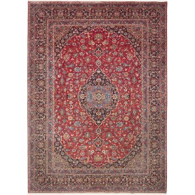Tappeto Ardakan Persia Medaglione Rosso Blu 300x416 Cm