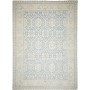 Tappeto Zigler Fine Pakistan Floreale Blu Cielo Polvere Crem