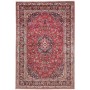 Tappeto Mashad Persia Medaglione Rosso Blu 193x289 Cm
