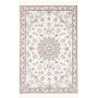 Tappeto Nain 9la Persia Medaglione Avorio Blu 81x125 Cm