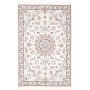 Tappeto Nain 9la Persia Medaglione Avorio Blu 80x124 Cm