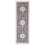 Tappeto Nain 9la Persia Floreale Nero Crema 92x294 Cm