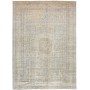 Tappeto Mamlouk Pakistan Geometrico Beige Blu Polvere 248x34