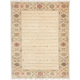 Tappeto Rubin Pakistan Geometrico Crema Pastello 172x230 Cm