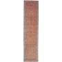 Tappeto Sarough Persia Floreale Pesca Blu 92x403 Cm