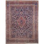 Tappeto Moud Persia Medaglione Blu Terracotta 297x393 Cm