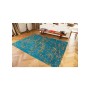 tappeto moderno Louis De Poortere Stellar Lightning Turquoise 9218