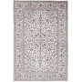 Tappeto Kashan Persia Medaglione Avorio Blu 197x290 Cm