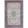 Tappeto Nadjafabad Persia Medaglione Avorio Blu 310x465 Cm