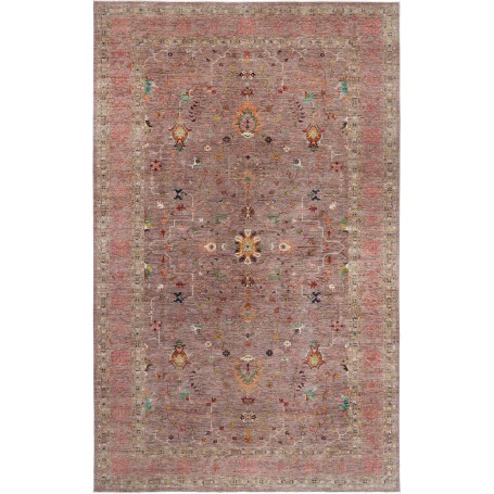 Tappeto Zigler Fine Pakistan Floreale Malva Rosa Antico 286x