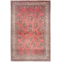 Tappeto Sarough Persia Floreale Corallo Crema 215x330 Cm