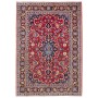 Tappeto Kashan Fine Persia Medaglione Rosso Blu 105x155 Cm