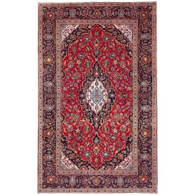Tappeto Ardakan Persia Medaglione Rosso Blu 198x320 Cm
