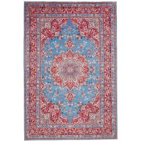 Tappeto Moud Persia Medaglione Blu Rosso 198x292 Cm
