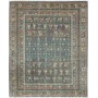Tappeto Rubin Pakistan Astratto Blu Petrolio Policromo 203x2