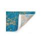 tappeto moderno Louis De Poortere Stellar Lightning Turquoise 9218