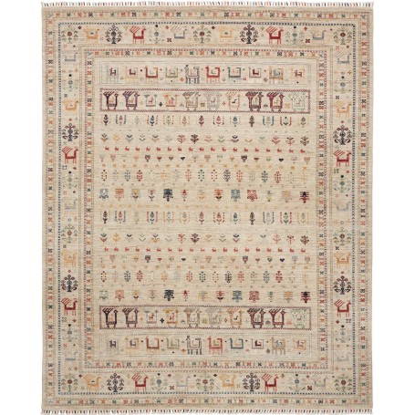 Tappeto Rubin Pakistan Astratto Beige Policromo 205x249 Cm