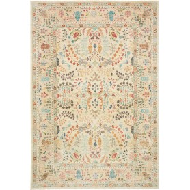 Tappeto Shahi Fine Pakistan Floreale Avorio Multicolore 204x