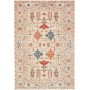 Tappeto Kazak Fine Pakistan Astratto Beige Rosso 200x299 Cm