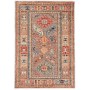 Tappeto Kazak Fine Pakistan Geometrico Marrone Rosso 68x99 C