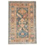 Tappeto Kazak Fine Pakistan Astratto Petrolio Ocra 63x97 Cm