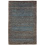 Tappeto Royal Gabbeh Pakistan Geometrico Marrone Blu Petroli