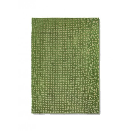 tappeto moderno Louis De Poortere Trammel Alta Green 9249