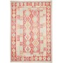 Tappeto Kilim Afghanistan Geometrico Rosso Mattone Celeste 2
