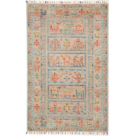 Tappeto Rubin Pakistan Astratto Beige Policromo 82x128 Cm