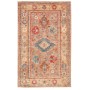 Tappeto Kazak Fine Pakistan Geometrico Beige Blu 80x127 Cm