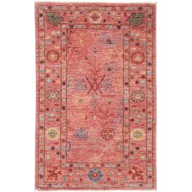 Tappeto Zigler Fine Pakistan Astratto Rosso Corallo Policrom
