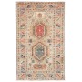 Tappeto Kazak Fine Pakistan Geometrico Beige Rosso 76x127 Cm