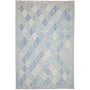 Tappeto Kilim Afghanistan Geometrico Azzurro Blu 207x302 Cm