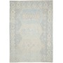 Tappeto Kilim Afghanistan Tribale Azzurro Beige Chiaro 206x2