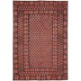 Tappeto Kilim Afghanistan Geometrico Rosso Terra Scuro 203x2
