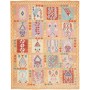 Tappeto Kilim Afghanistan Geometrico Multicolore Pastello 18