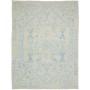 Tappeto Kilim Afghanistan Geometrico Beige Azzurro Cielo 185