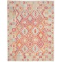 Tappeto Kilim Afghanistan Geometrico Azzurro Rosso 182x231 C