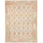 Tappeto Kilim Afghanistan Astratto Pastello Chiaro Multicolo