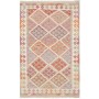 Tappeto Kilim Afghanistan Geometrico Multicolore Pastello 99