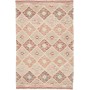 Tappeto Kilim Afghanistan Geometrico Beige Rosso 100x152 Cm