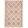 Tappeto Kilim Afghanistan Geometrico Multicolore Pastello 10