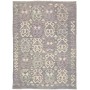 Tappeto Kilim Afghanistan Geometrico Grigio Lavanda 126x174