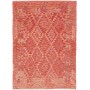Tappeto Kilim Afghanistan Astratto Rosa Corallo 128x177 Cm