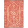 Tappeto Kilim Afghanistan Geometrico Rosso Arancione 121x175