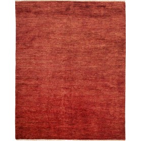 Tappeto Shayan Pakistan Astratto Rosso Mattone 249x355 Cm