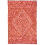 Tappeto Kilim Afghanistan Geometrico Rosso Arancio Rosa 99x1