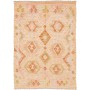Tappeto Kilim Afghanistan Geometrico Pesca Arancio 106x146 C