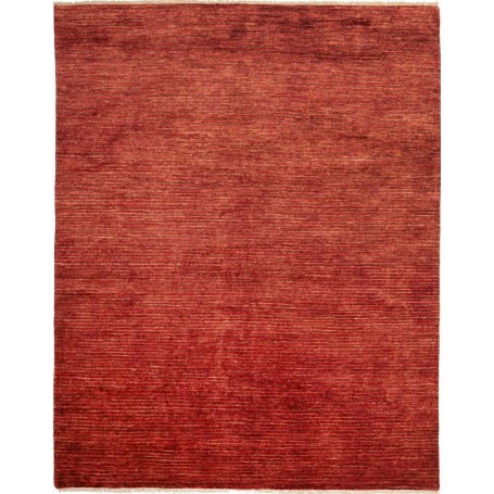 Tappeto Shayan Pakistan Tinta Unita Rosso Terracotta 199x297